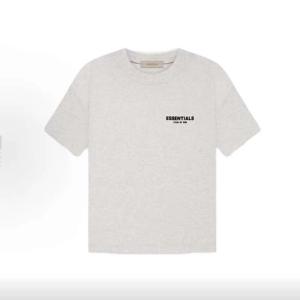 Essentials Fear of God Light Oatmeal T-Shirt